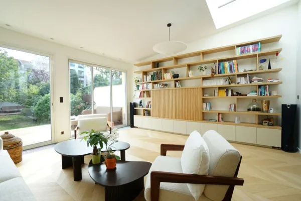 Meuble TV bibliothèque 3