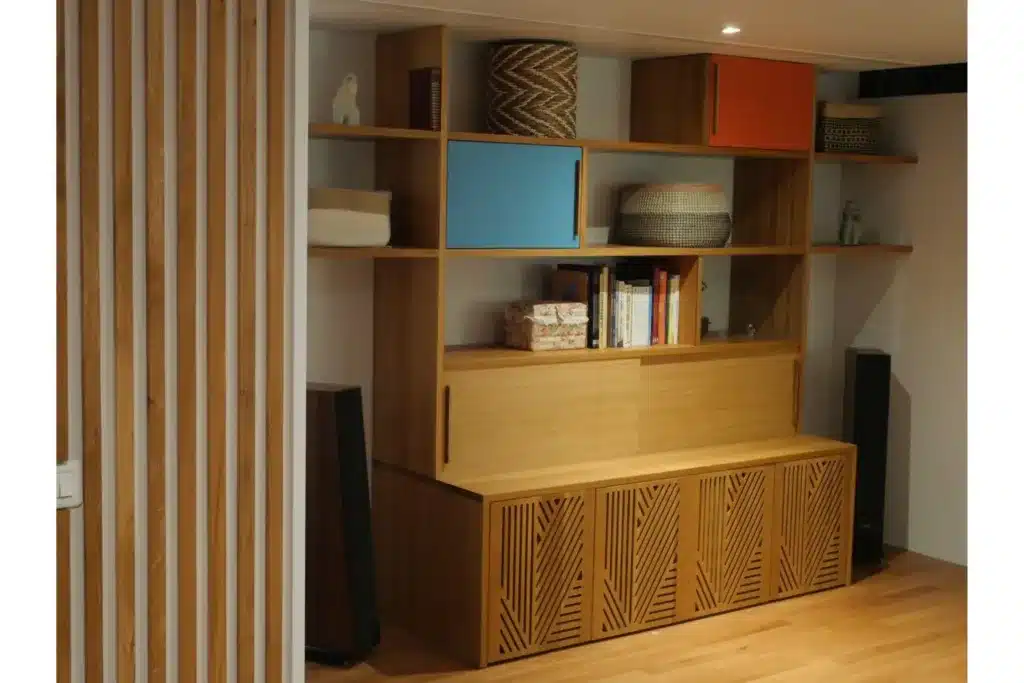 Ensemble mobilier chêne